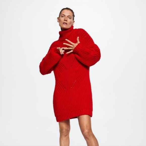 Mango Sweaters - Mango Overzied sweater dress